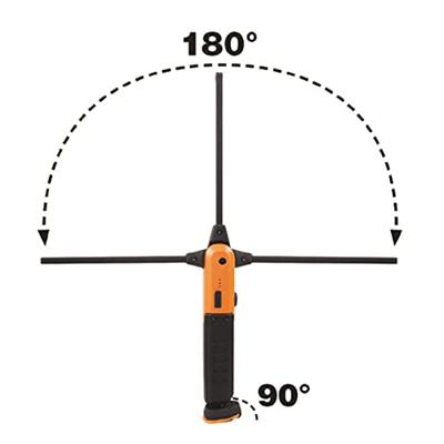 Beta 1838/am oplaadbare led werkplaatslamp / inspectielamp opklapbaar