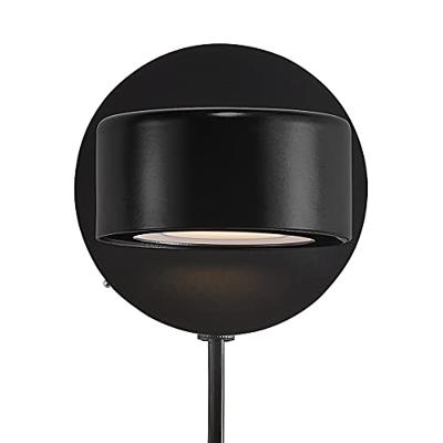 Nordlux Wandlamp Clyde Ø 10 cm 3 step dim zwart