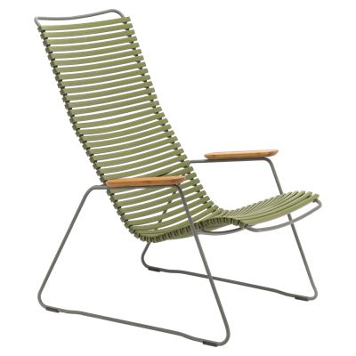 Houe Click loungestoel Olive Green