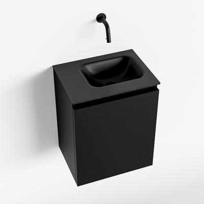 MONDIAZ OLAN 40cm toiletmeubel urban. LEX wastafel urban rechts geen kraangat