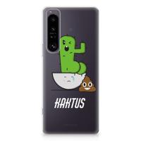 Sony Xperia 1 IV Telefoonhoesje met Naam Cactus Poo - thumbnail