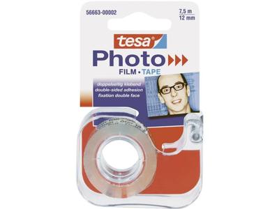 tesa Photo Film in de dispenser (l x b) 7.5 m x 12 mm Transparant Inhoud: 1 set(s) tesa Photo Film in de dispenser (l x b) 7.5 m x 12 mm Transparant Inhoud: 1 set(s)