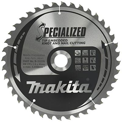 Makita Zaagblad Tipe 270X30X2,6 40T 18G - B-33205 Makita Zaagblad Tipe 270X30X2,6 40T 18G - B-33205