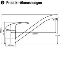 Cornat 3101 Fabio 1Gr-Mengkraan Keuken Ch - FAB5 - thumbnail