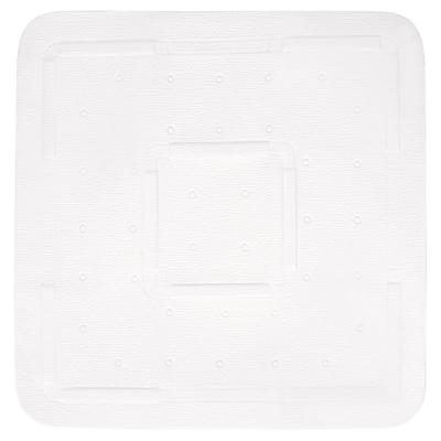 Differnz Tutus inlegmat douche antislip laag 100% PVC 55 x 55 cm wit