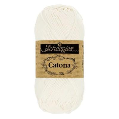 Scheepjes Catona 50g - 105 Bridal White