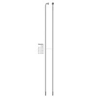 Roland Sapim spaak 14-164 leader rvs zonder nippel (100st) - thumbnail