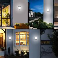 Lutec Design wandlampDoblo solar vierkant - 6943701125 - thumbnail