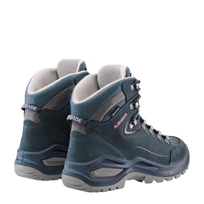 Lowa Renegade Evo GTX Mid Hoge Wandelschoen Dames Steel Blue/Old Rose 4