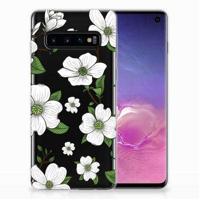 Samsung Galaxy S10 TPU Case Dogwood Flowers Samsung Galaxy S10 TPU Case Dogwood Flowers