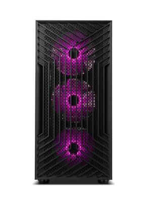 ATX Semi-toren doos Nox-Xtreme NXINFTYEPSILON Zwart - thumbnail