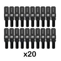 Schroevenkit OMP OMPS09971201 28 mm Zwart M12 x 1,25 - thumbnail