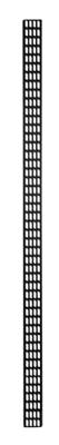 DSI 47U verticale kabelgoot - DS-CABLETRAY-47U kabelkanaal