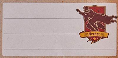 Harry Potter - Hogwarts School Label Stickers