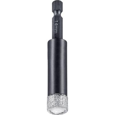 kwb HM Fliesenbohrer 6-Kant 14 mm 500314 Tegelboor 14 mm 1/4 (6.3 mm), Zeskant schacht 1 stuk(s) kwb HM Fliesenbohrer 6-Kant 14 mm 500314 Tegelboor 14 mm 1/4 (6.3 mm), Zeskant schacht 1 stuk(s)