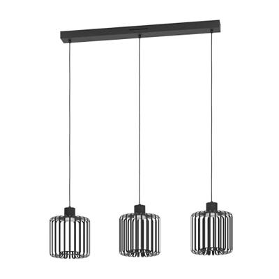 Eglo HanglampGinestrone-Z 3-lichts design zwart - 900724