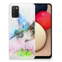Hoesje maken Samsung Galaxy A02s Vogel - thumbnail