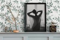 AS Creation Pure Elegance - Wit - Blätter - 397682 - thumbnail