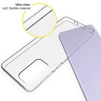 Accezz Clear Case voor Samsung Galaxy A33 Telefoonhoesje Transparant - thumbnail