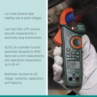 Extech Extech EX623A Stroomtang Digitaal IR-thermometer CAT III 600 V Weergave (counts): 6000 - thumbnail