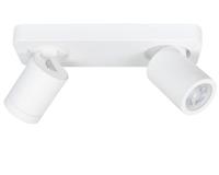 Highlight Dubbele IP44 opbouwspotOliver mat wit - S7438.00 - thumbnail