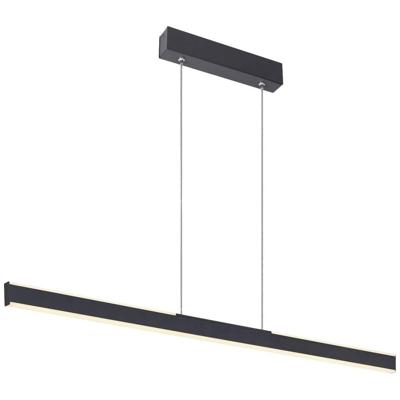SLV ONE LINEAR 100 1006185 LED-hanglamp LED vast ingebouwd 24 W Zwart SLV ONE LINEAR 100 1006185 LED-hanglamp LED vast ingebouwd 24 W Zwart
