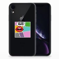 Apple iPhone Xr Silicone Back Cover Popart Princess - thumbnail