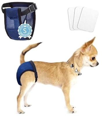 Nobleza Hondenbroekje met 3 pads - Maat S