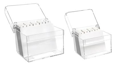 Kaartenbak Maul met index DIN A6 acryl