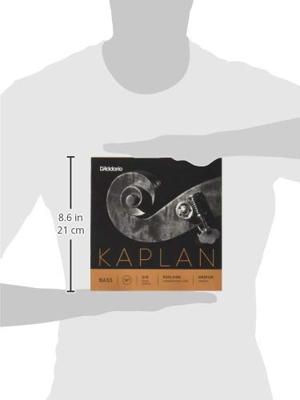 D'Addario K610 3/4M Kaplan Bass String Set, 3/4 Scale, Medium Tension Snaren voor contrabas D'Addario K610 3/4M Kaplan Bass String Set, 3/4 Scale, Medium Tension Snaren voor contrabas