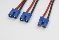 Y-kabel serieel EC3, silicone kabel 14AWG (1st) - thumbnail