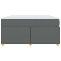 Bedframe met matras Anders Donkergrijs 140 x 200 cm Stof - thumbnail
