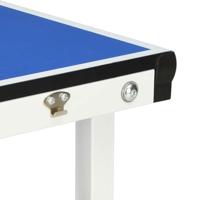 VidaXL Tafeltennistafel met net 5 feet 152x76x66 cm blauw - thumbnail