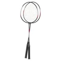 VidaXL Badmintonset met 2 rackets, net en opbergkoffer 292x30x152 cm - thumbnail