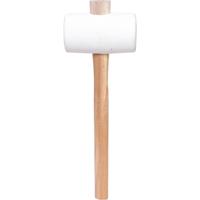 KS Tools 140.1236 Rubberen hamer wit, 735g - thumbnail