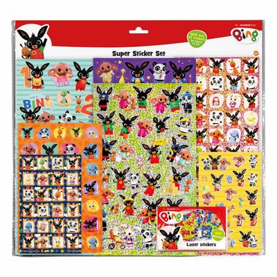 Bambolino Toys Super stickerset - bing Bambolino Toys Super stickerset - bing