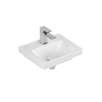 Fontein Villeroy & Boch Subway 3.0 Met CeramicPlus Zonder Overloop 37x30.5x13.5 cm Stone White - thumbnail