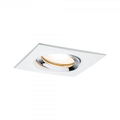 Paulmann Nova Inbouwlamp voor badkamer Halogeen GU10, GU5.3 35 W IP65 Wit (mat), Chroom