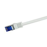 LogiLink C6A082S RJ45 USB-kabel CAT 6A S/FTP 7.50 m Grijs 1 stuk(s) - thumbnail