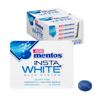 Mentos kauwgom insta white blister (12x 12 stuks) - thumbnail
