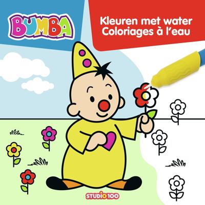 Bumba kleuren met water kleurboek