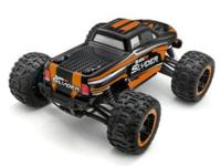 Blackzon Oranje Brushed 1:16 RC auto Monstertruck 4WD 2,4 GHz Incl. accu en lader - thumbnail