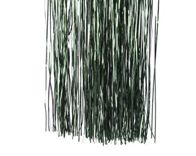 Vinyl lametta glans dennen groen