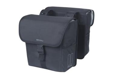 Basil Tas go dubbel | zwart 32l