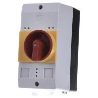 Eaton CI-PKZ0-GRM 260104 Lege behuizing Met NOT-AUS schakelaar (l x b x h) 97 x 80 x 160 mm Rood, Geel, Grijs, Zwart 1 stuk(s)