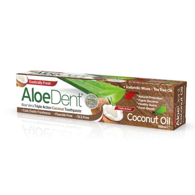 AloeDent Aloe Vera Triple Action Coconut Tandpasta AloeDent Aloe Vera Triple Action Coconut Tandpasta