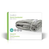 Nedis pebl140cwt elektrische deken bovendeken 180 x 130 cm 9 warmtestanden indicatorlampje overheat protection - thumbnail
