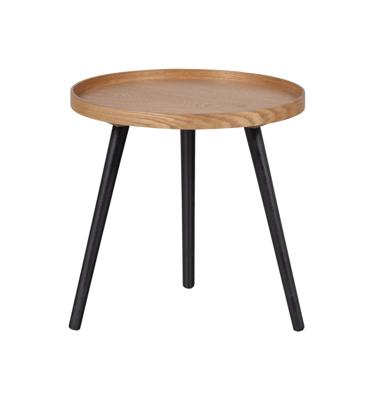 WOOOD Bijzettafel 'Mesa' 45cm, kleur Naturel