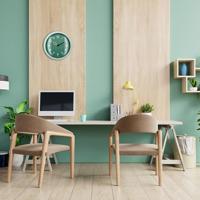 Wandklok 30,5 cm - geruisloos - ABS - NeXtime 'Golden Hour Wall' - thumbnail