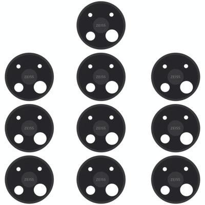 10 PCS Camera Lens Cover voor Nokia C5 Endi (Zwart)